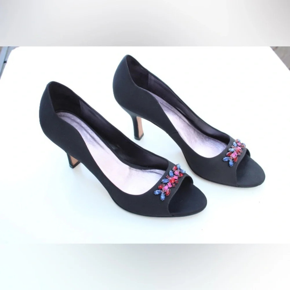 Antonio Melani peep toe pumps